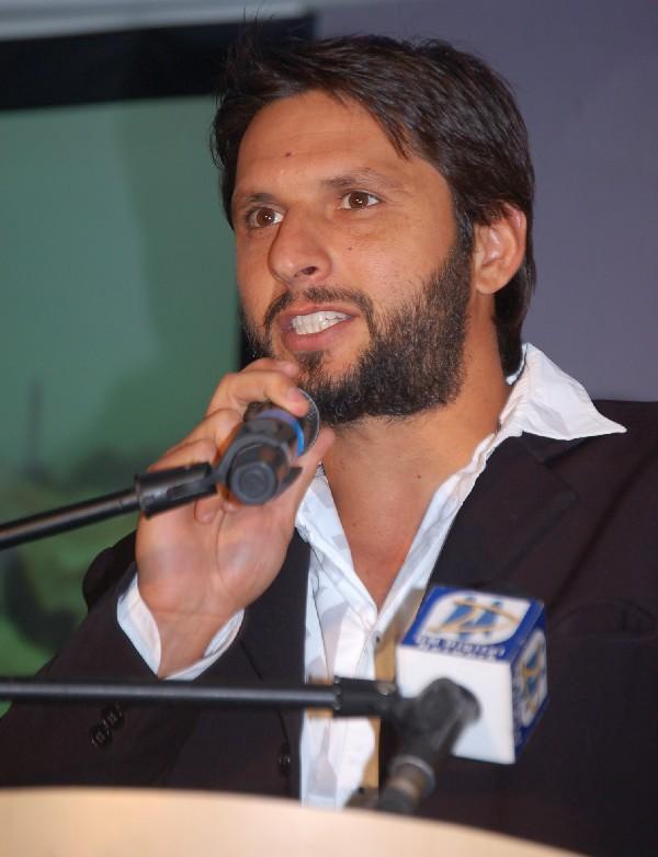 Pakistan Captain Yunus Khan and all-rounder Shahid Afridi led a series of Islamic Relief Charity events across the UK. Pictures are from the Manchester dinner held at Old Trafford Football Ground on August 19 2009.