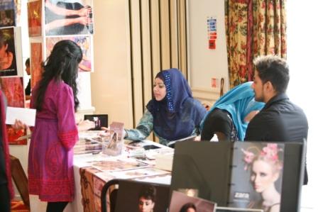Asian Wedding Fair North West held at the Britannia Country Hotel, Manchester.