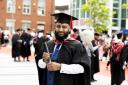 Mohammed Rahman graduated from the University of Central Lancashire this month