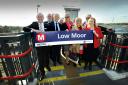 The official opening of Low Moor Station