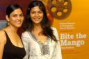 Sheenu Das, left, and Meneka Das the stars, producers and directors of Little Box of Sweets