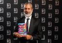 Shehan Karunatilaka, author of 'The Seven Moons of Maali Almeida', who has been shortlisted for the Booker Prize 2022, at the winner ceremony at the Roundhouse in London. Picture date: Monday October 17, 2022..