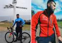 Abdul and Reehan are cycling to the Hajj