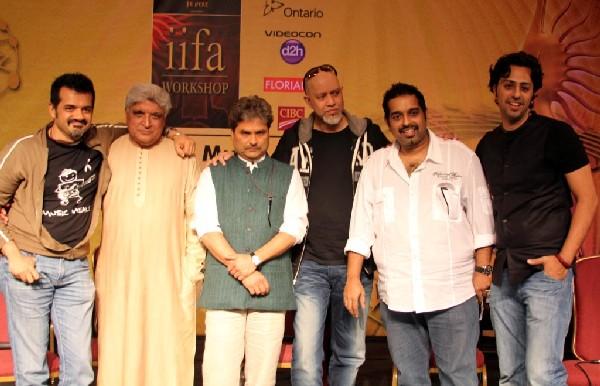 Javed Akthar, Vishal Bhjardwaj, Shankar Mahadevan and Salim Merchant .