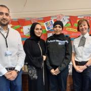 From left: Sergeant Arfan Rahouf, Nazia Nazir, Police Constable Uzma Amireddy and Chief Constable Lisa Winward. Picture North Yorkshire Police