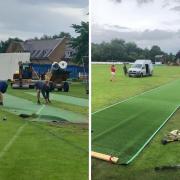 The new surface will assist players of all ages as the club looks to improve facilities at the ground.
