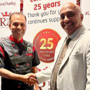 The Raj in Warrington celebrated its 25th anniversary