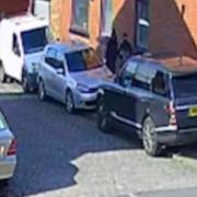 The Range Rover was stolen outside his home on Lever Edge Lane in Great Lever on Wednesday