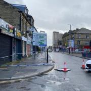 A man has been arrested on suspicion of murder following a stabbing in Bradford city centre.