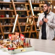Viewers watched as Yasir of Blackburn appeared on the hit Channel 4 show Aldi’s Next Big Thing’ pitching - Cluster Club