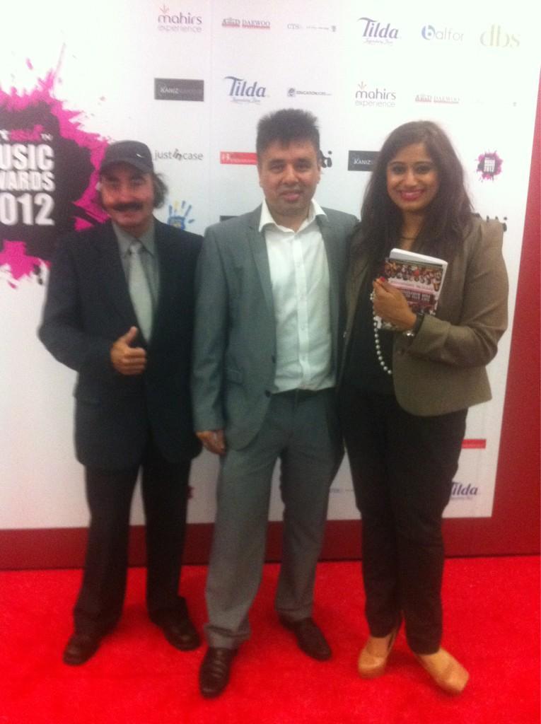 BritsAsia Music Awards 2012 Birmingham. Exclusive pictures which appeared via our Twitter feed and website to users.