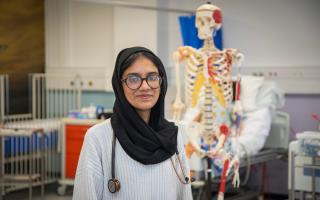 UCLan student Sumayyah Atcha, who has received the Livesey Scholarship