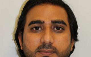 Hafiz Ahmad, 29, has been jailed for 11 years after being convicted of rape and making threats to kill