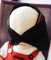 The new 'Islamic doll' has no facial features (Picture Asian Image)