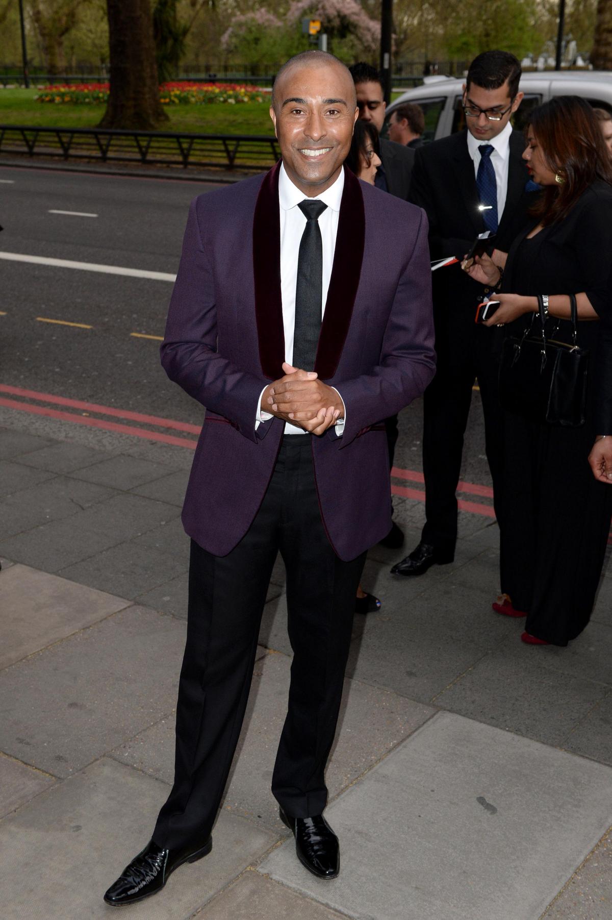 Colin Jackson attending the 2015 British Asian Awards at The Grosvenor House Hotel, London.