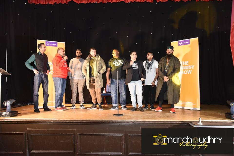 Comedy stars from TV and YouTube helped raise tens of thousands of pounds for the Human Appeal charity. The tour has taken in 26 towns and cities from across the UK. Pictures from the Glasgow show courtesy of  Omar Choudhry Photography.www.instagram.com/o
