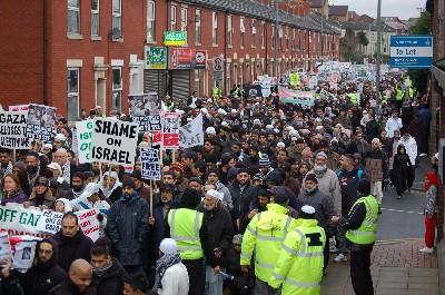 Blackburn Peace Protest