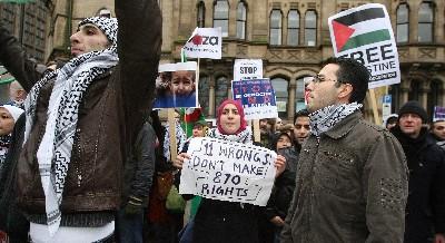 Manchester Peace Protest