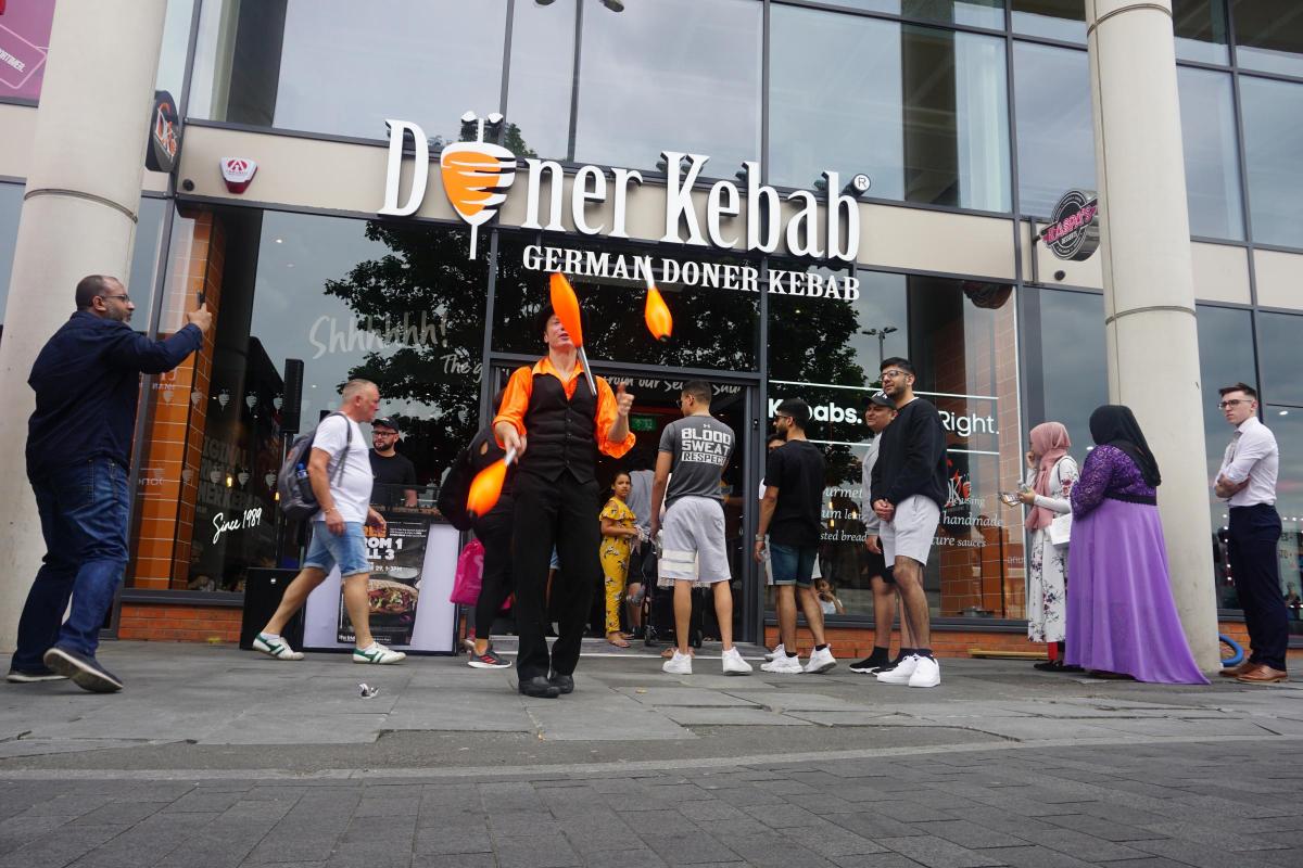 German Doner Kebab Restaurant Preston Official Opening on Saturday June 29 2019