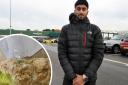 Abdul Haibismillah, 23, who works in Idle has been left disgusted after a blunder by Morrisons, in the Enterprise 5 Retail Park, off Five Lane Ends where his tuna baguette had non-halal chicken inside