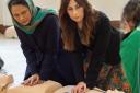 Rushanara Ali MP and Samina Kiyani at the CPR training