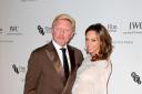 Tennis star Boris Becker and his estranged wife Lilly