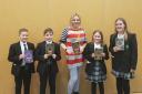 Hayley Barker spoke with Epping St John's students on World Book Day