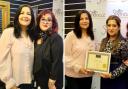 Yasmin Qureshi MP handed out awards at the Shenaz Salon and Training Academy graduation