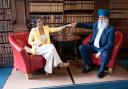 Serene Singh and Ravi Singh Khalsa at the Oxford Union