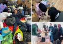Mountains of supplies were collected  by volunteers for the Turkey and Syria earthquake appeal in Blackburn