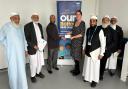 Members of the 11 mosques with staff at Bolton NHS Foundation Trust