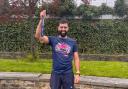 Raja Aslam is running the Berlin Marathon today and is hoping to raise £2,500 for his efforts