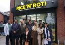 Rice 'n' Roti takes up two floors on a new building on Whalley Range
