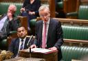 UK Parliament of Communities Secretary Michael Gove making a statement to MPs in the House of Commons