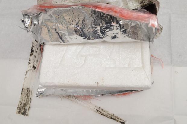 Asian Image: The OCG sold huge blocks of cocaine - like this one to wholesale drug dealers