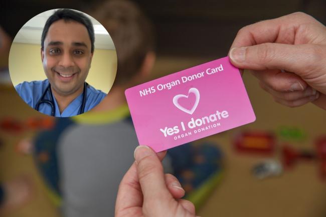 Dr Jason Seewoodhary has urged people from BAME communities to consider organ donation. Pic: PA