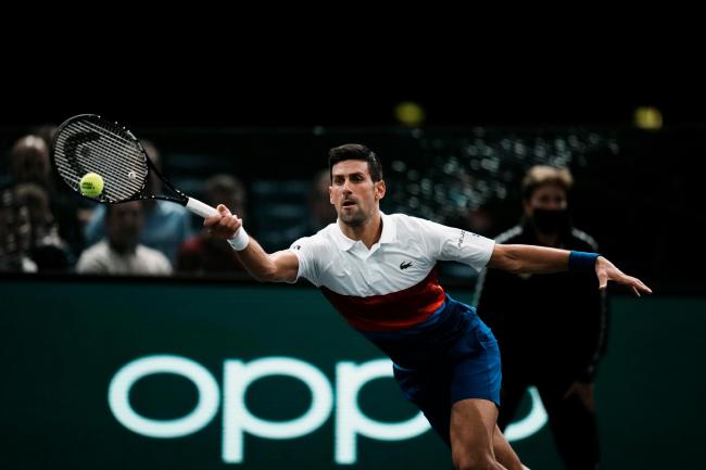 Novak Djokovic defeated Marton Fucsovics in Paris