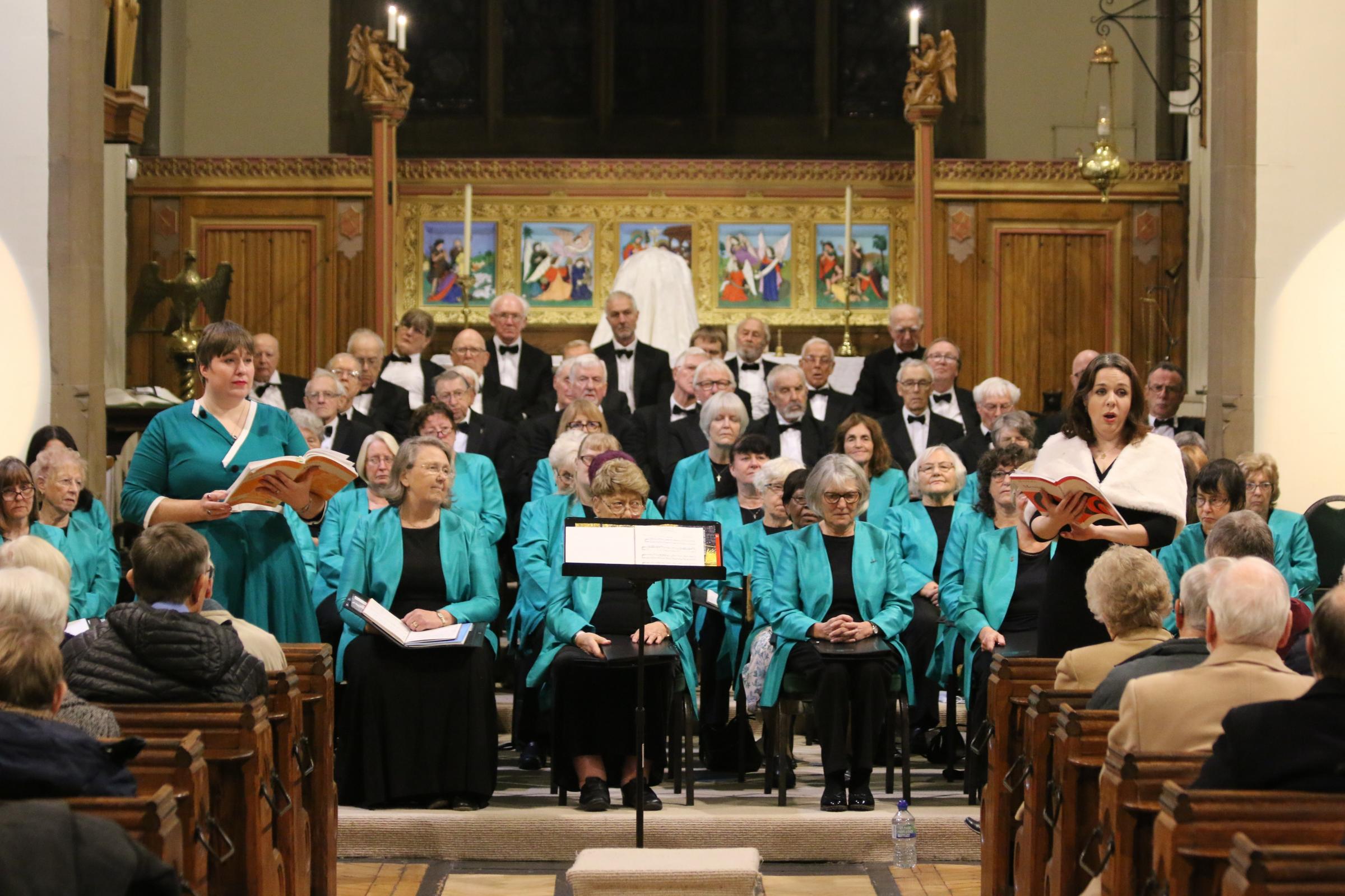 PERFORMANCE: The concert at St Pauls Church in Royton (Picture: William Hardiker)