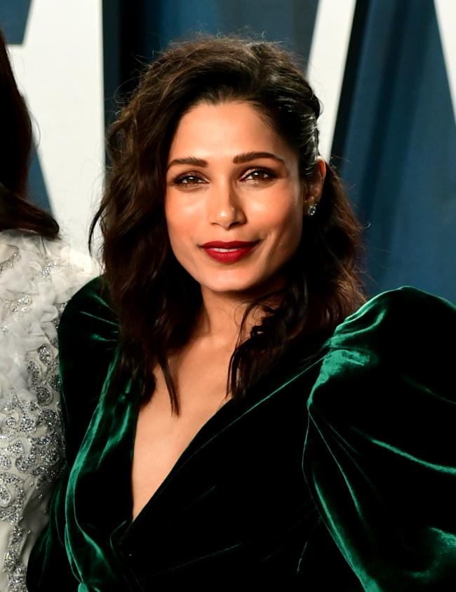 Freida Pinto: 'I’ve always wanted to be part of a Christmas movie'