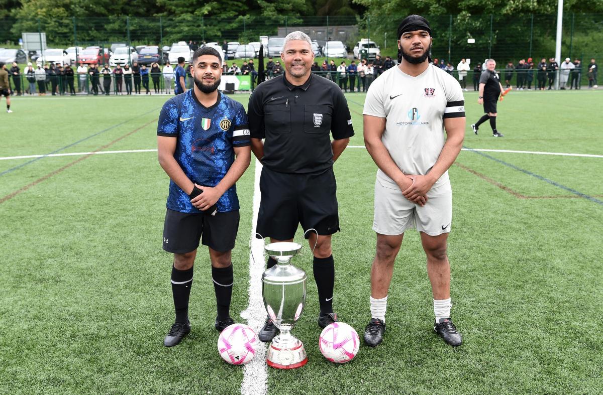 The Star Tissue UK Football Championships 2022 final played between Route One Rovers and Prestwich Marauders (Pictures Clive Lawrence)
