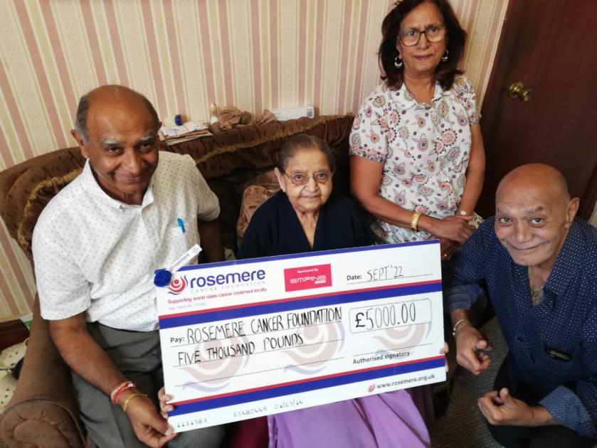 Great-grandmother makes one other £5000 donation to assist most cancers sufferers
