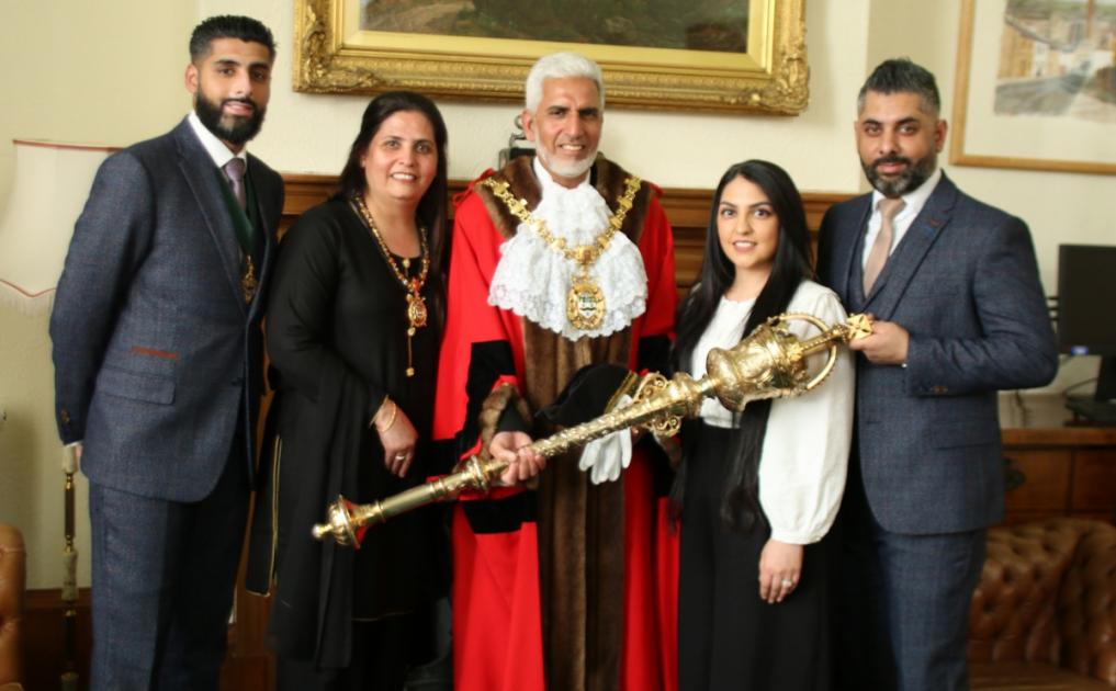 ‘A huge honour’: NHS worker Parwaiz Akhtar is new Mayor