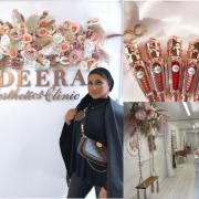 Heera Muslam at her aesthetics clinic.