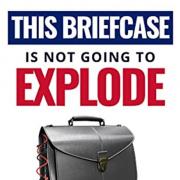 'This Briefcase Is Not Going to Explode' by Asif Rana