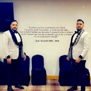 Cllr Hussain and his twin brother celebrated a joint wedding at the weekend