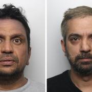 JAILED: Khurum Raziq, pictured left, and Nasar Hussain, pictured right. Source: West Yorkshire Police.
