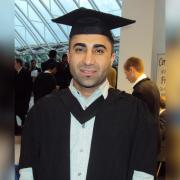 Awesar Abid now teaches at the University of Bradford, where he also graduated from