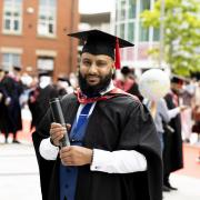Mohammed Rahman graduated from the University of Central Lancashire this month