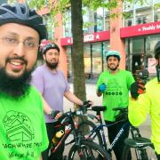 Sheikh Noor Alam and his friend Ahtasham Arfan, popularly known as the 2 Muslim Night Riders, decided to take up cycling for their physical and mental health.