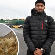 Abdul Haibismillah, 23, who works in Idle has been left disgusted after a blunder by Morrisons, in the Enterprise 5 Retail Park, off Five Lane Ends where his tuna baguette had non-halal chicken inside
